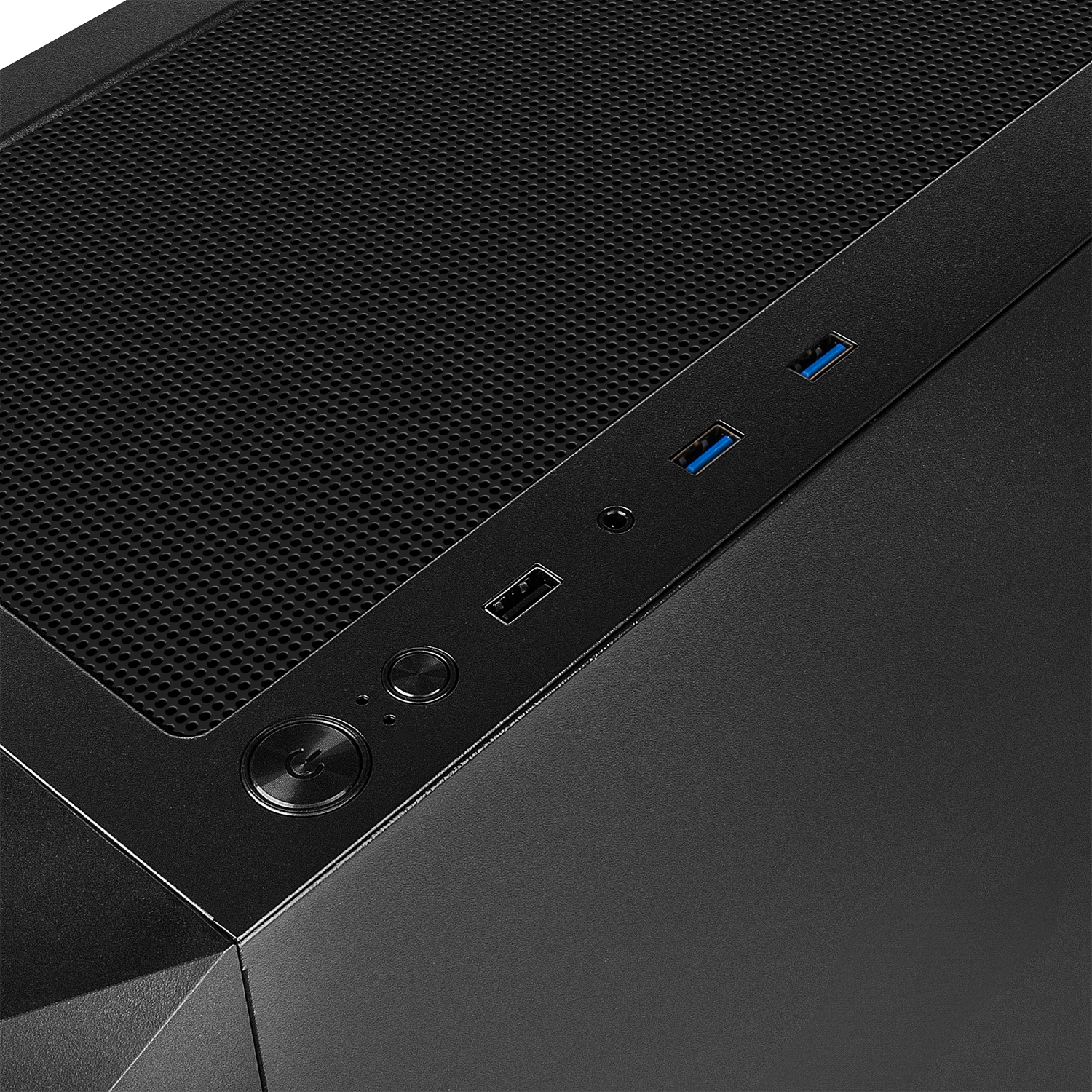 Alt View 3. YEYIAN - YEYIAN Gaming Desktop Tanto INTEL Core i5 14400F NVIDIA RTX4060TI 16GB DDR5 1TB SSD 650W  YPI-TA44F0C-46T1MC - black.