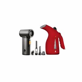 Pursonic - Handheld Fabric Garment Steamer & Cordless Multi-Function Turbo Air Blower & Vacuum
