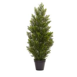 BreeBe - 3' Mini Cedar Pine Tree (Indoor/Outdoor) - Green