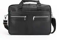 Front. SaharaCase - Briefcase fits up to 16" laptop - Black.