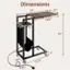 Dimensions: 27" x 12" x 8.5" x 7.5" x 19.5" x 27" x 3" x 10" x 17.5" x 4.9FT