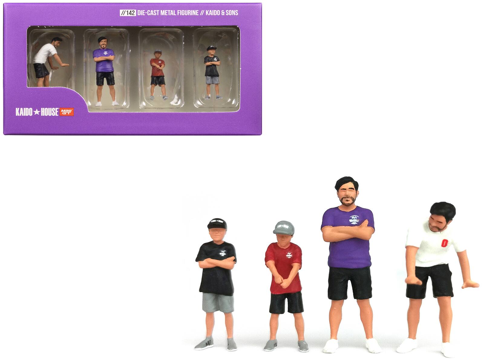 //142 DIE-CAST METAL FIGURINE // KAIDO & SONS
KAIDO HOUSE MINI