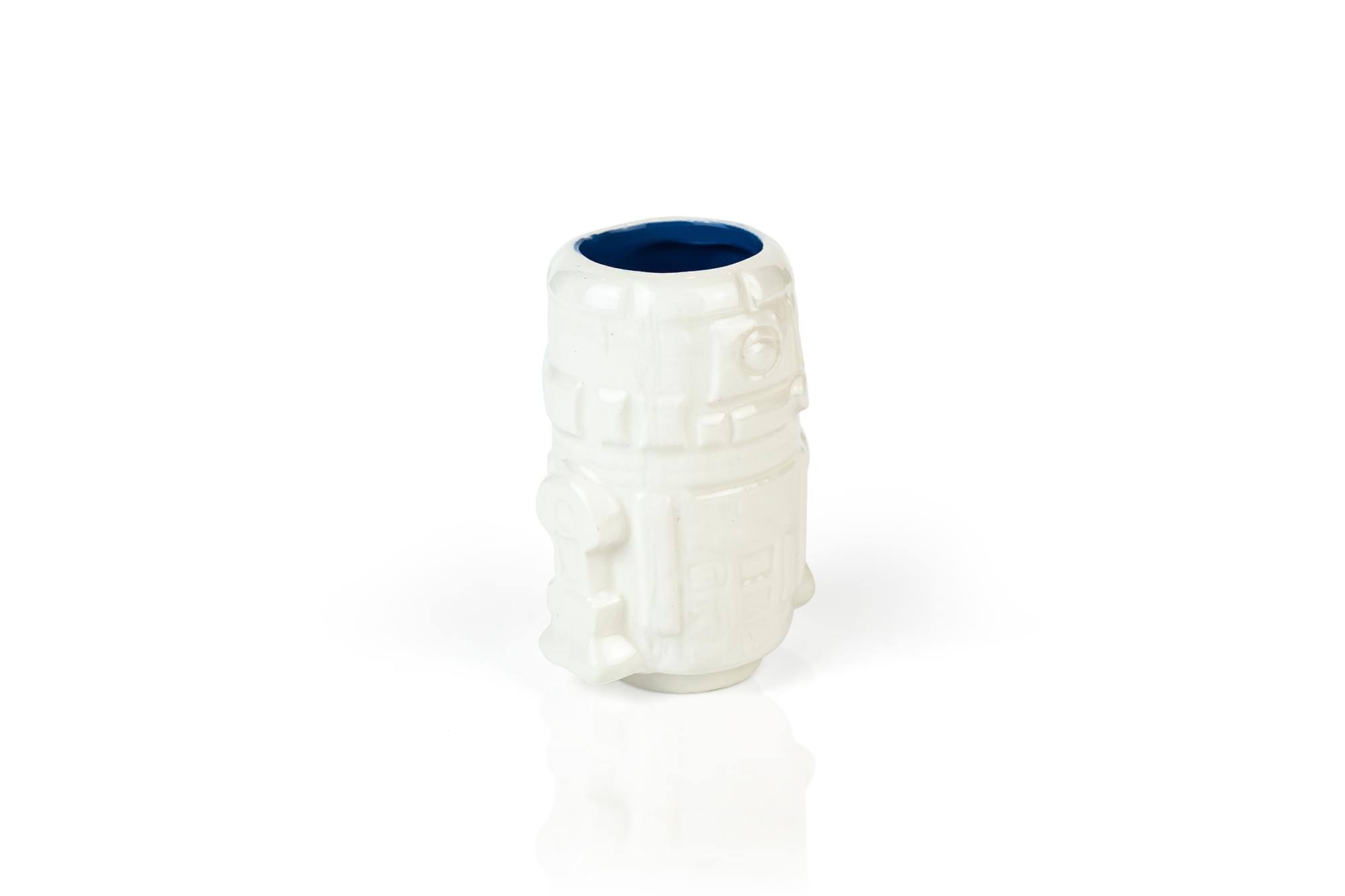 Alt View 1. Star Wars - Geeki Tikis Star Wars R2-D2 Ceramic Mini Muglet | Holds 2 Ounces - White.