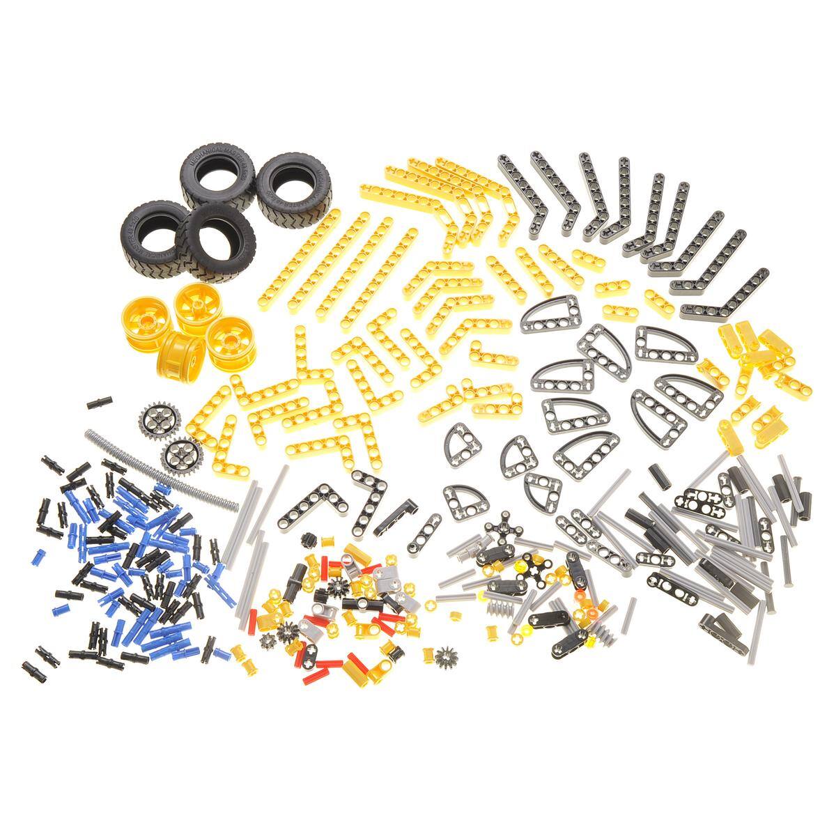 Angle. JuzToys - STEM Toys Building Toys For Kids, Take Apart Bulldozer Educational Bulldozer Truck Building Toy, Yellow - Yellow.