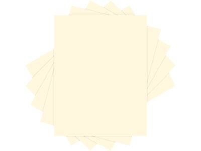 Front. Lettermark - Lettermark Colors 30% Recycled Colored Paper, 20 lbs., 8.5" x 11", Ivory, 500 Sheets/Ream (94308) - Ivory.
