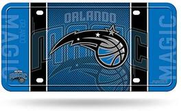 Rico Industries - Orlando Magic Standard 12x6 Metal License Plate Auto Tag - Multi