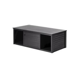 New Age Pet - ECOFLEX 48" Lo-Boy Versa Stand - Black