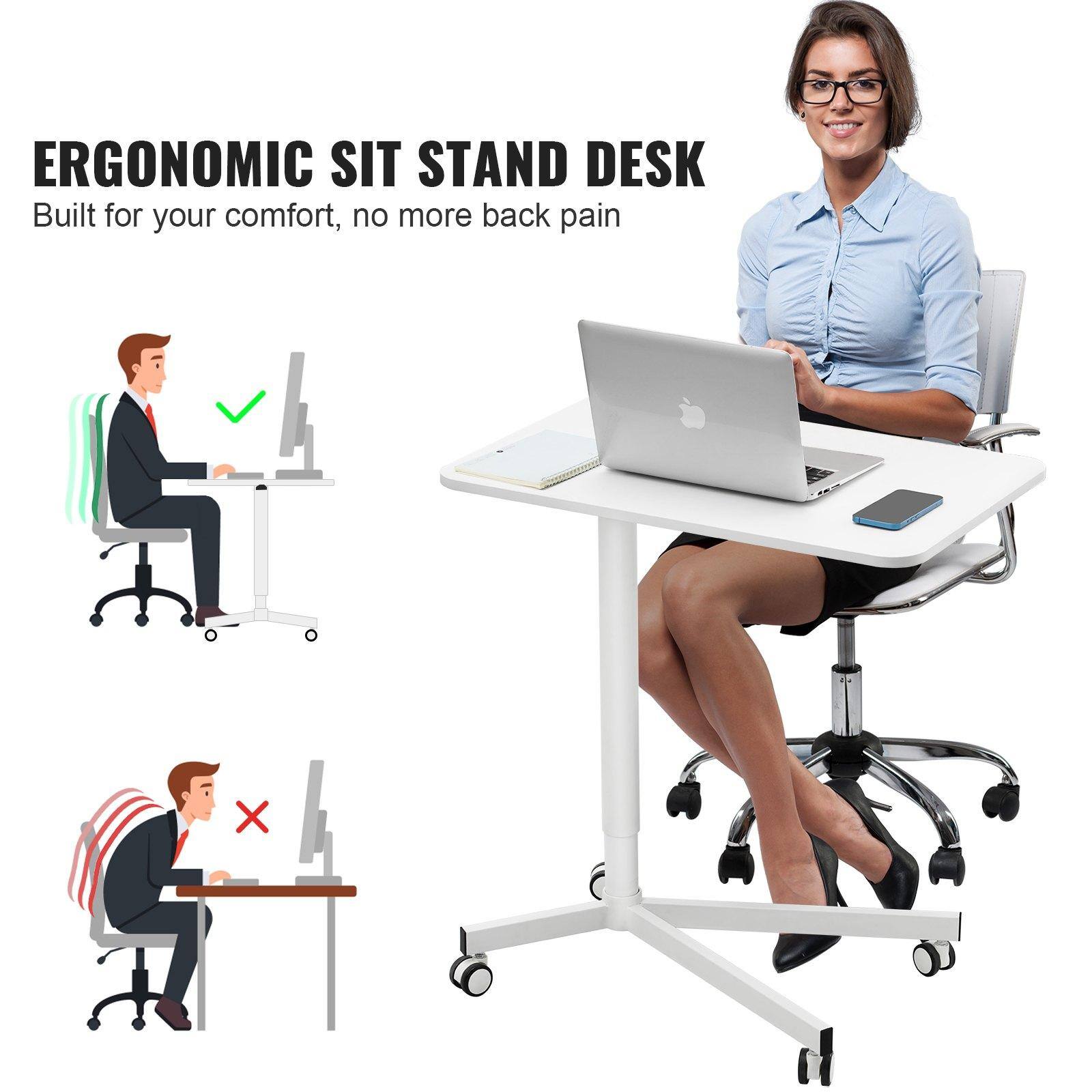 ERGONOMIC SIT STAND DESK  
Built for your comfort, no more back pain