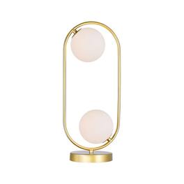 CWI Lighting - Celeste 2 Light Lamp With Finish - Medallion Gold