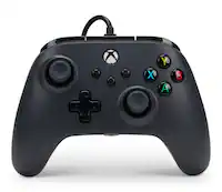 PowerA - Wired Controller for Xbox Series X|S - Black - Front_Zoom