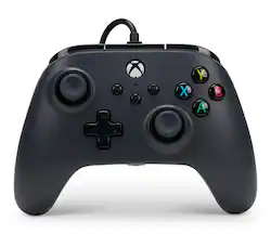 PowerA - Wired Controller for Xbox Series X|S - Black - Front_Zoom