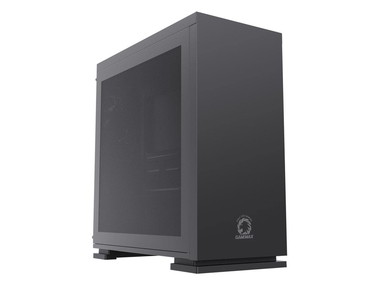 GAMEMAX - M60 Black Steel Micro ATX Tower USB3.0 Computer Case w/ Dual Mesh Side Panels - Black