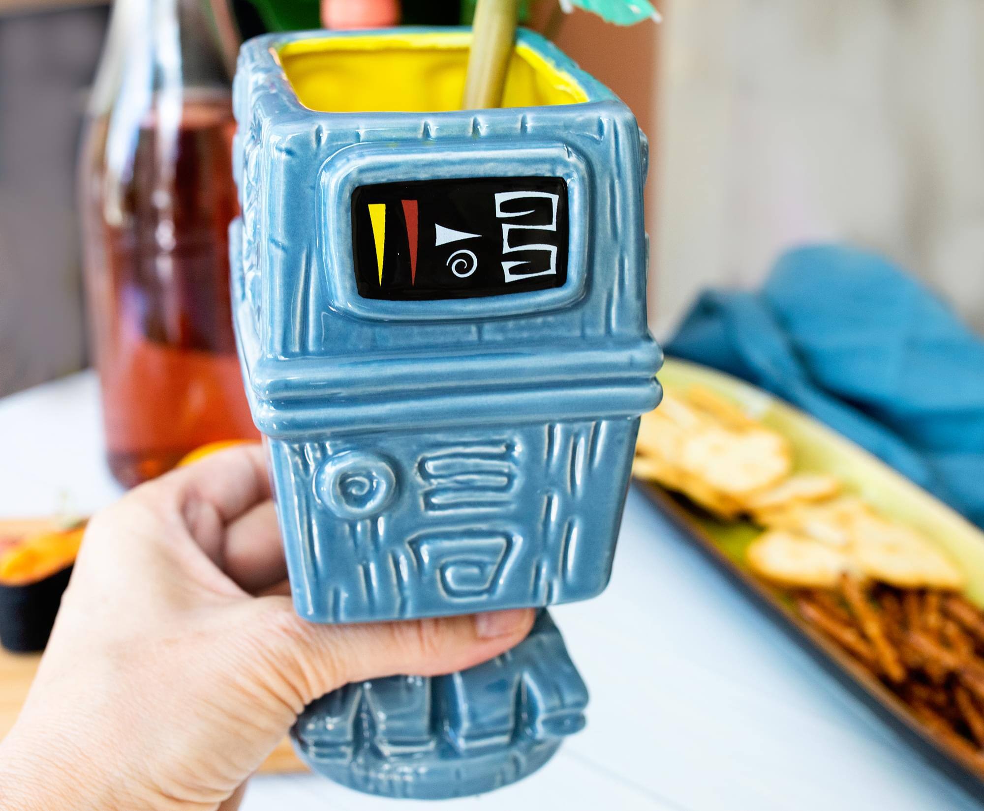 Alt View 5. Star Wars - Geeki Tikis Star Wars Gonk Power Droid Ceramic Mug | Holds 24 Ounces - Blue.