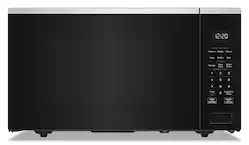 Whirlpool - 1.6 Cu. Ft. Countertop Microwave with Sensor Cooking - Stainless Steel - Front_Zoom