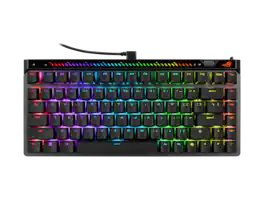 ASUS - ROG Falchion Ace 75 HE Gaming Keyboard - 75% TKL, USB, HFX V2, Rapid Trigger, ABS Keycap, Carry Case - Black