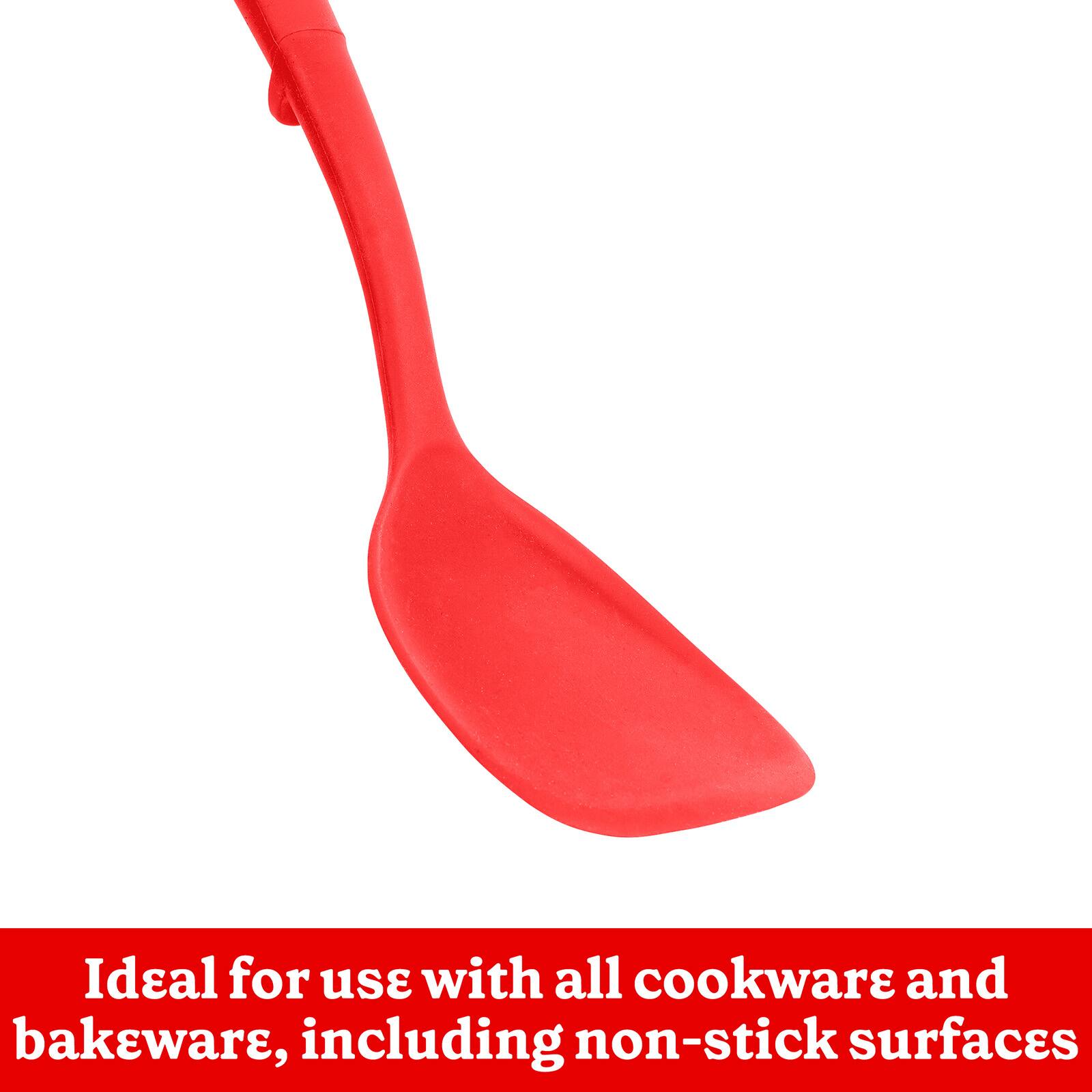 Ideal for use with all cookware and bakeware, including non-stick surfaces