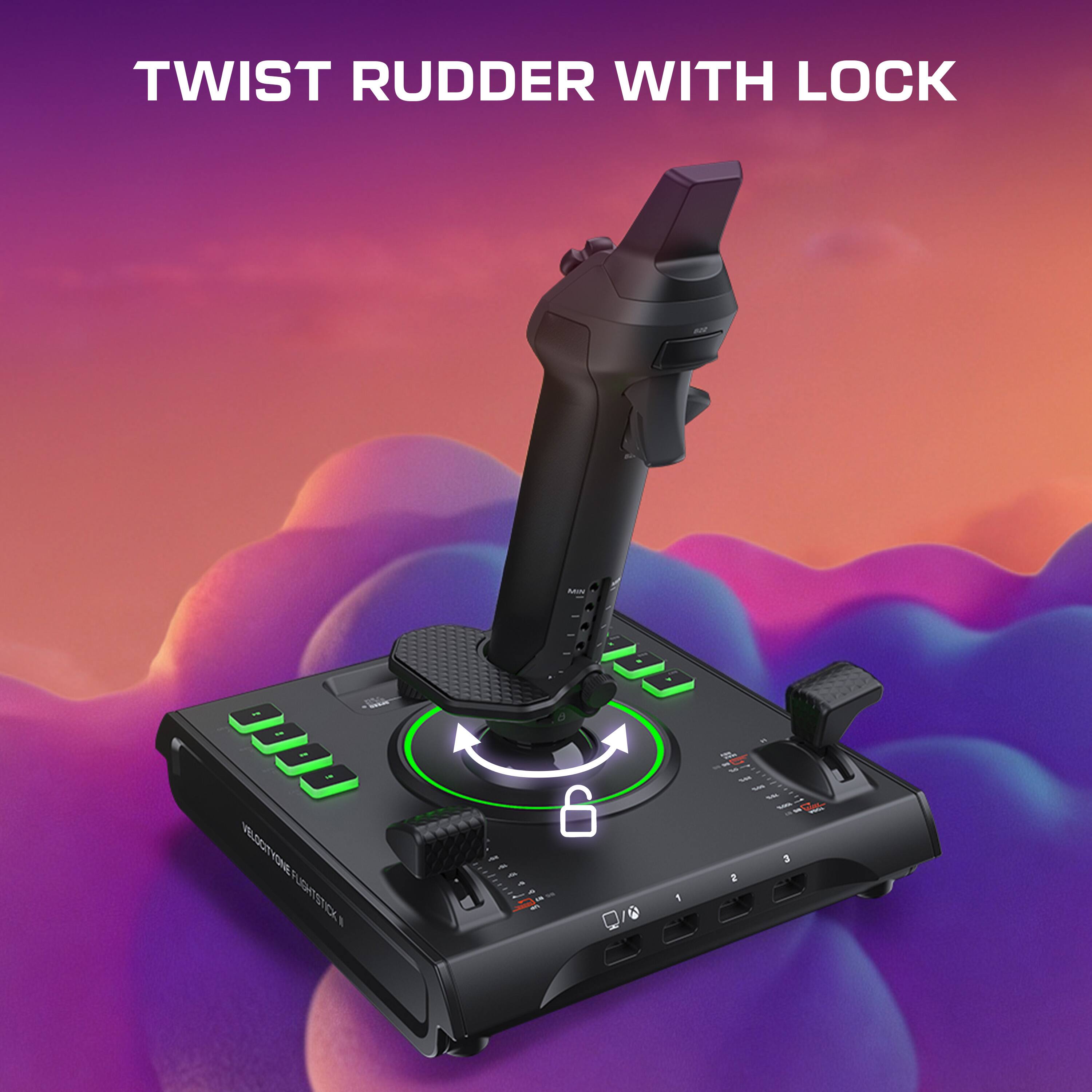 TWIST RUDDER WITH LOCK

VELOPTONE FIGHTSTICK 1

CNS I

MEIN A 19

/ 2 6 - 2 2
