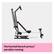 Horizontal bench press/ aerobic rowing