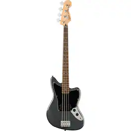 Squier - Affinity Jaguar Bass H Charcoal Frost Metallic