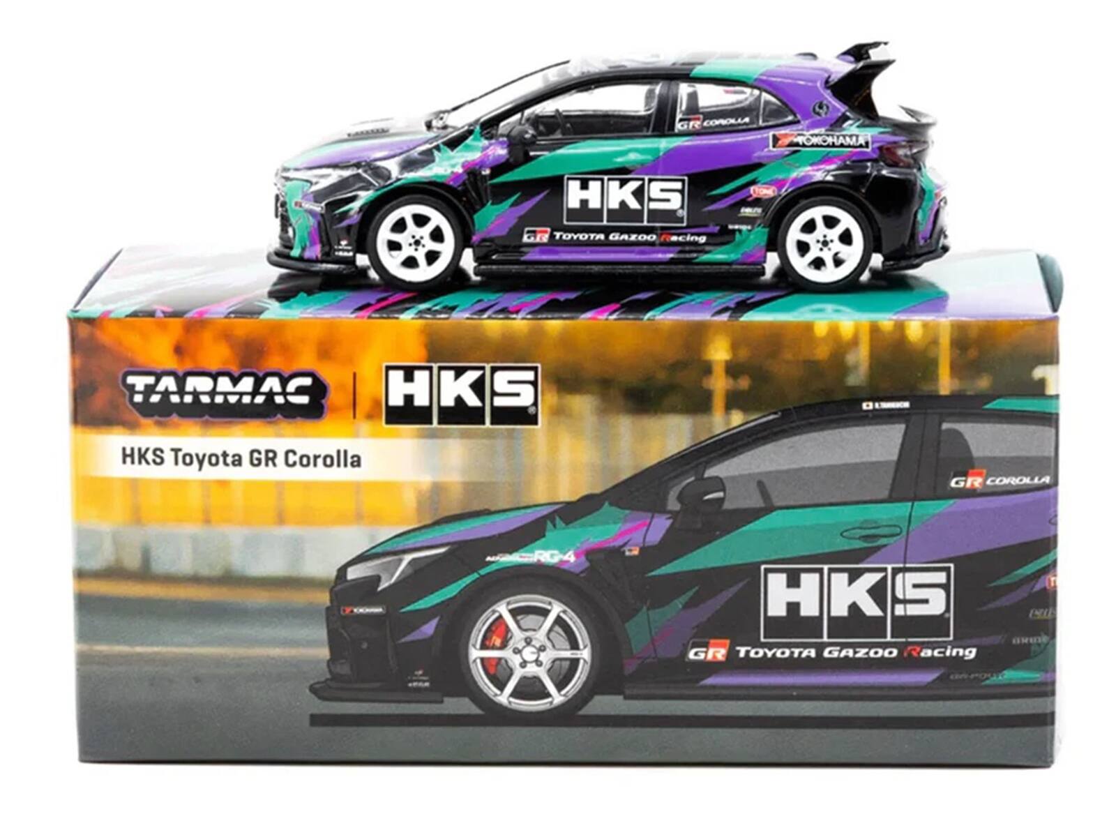 GR COROLLA TOKOHAMA HKS GR TOYOTA GAZOO Racing  
HKS Toyota GR Corolla  
GR COROLLA RG-4