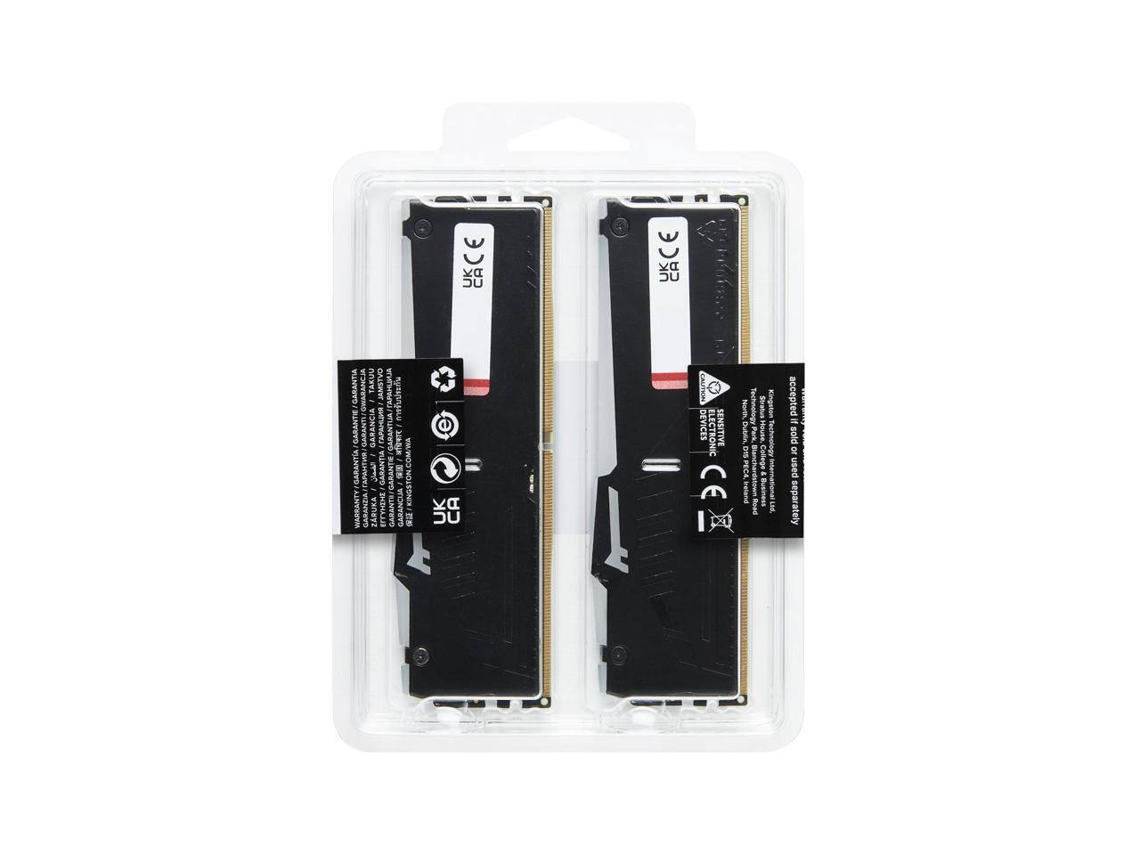 Kingston FURY Beast 16GB (2 x 8GB) 288 Pin PC RAM DDR5 6000 (PC5