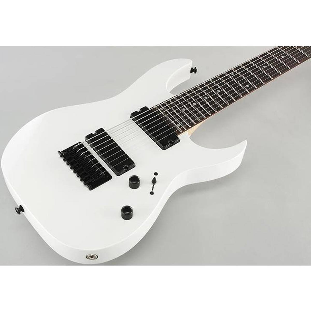 Alt View 1. Ibanez - Ibanez RG Series RG8 8-String Electric Guitar, Rosewood Fretboard, White.