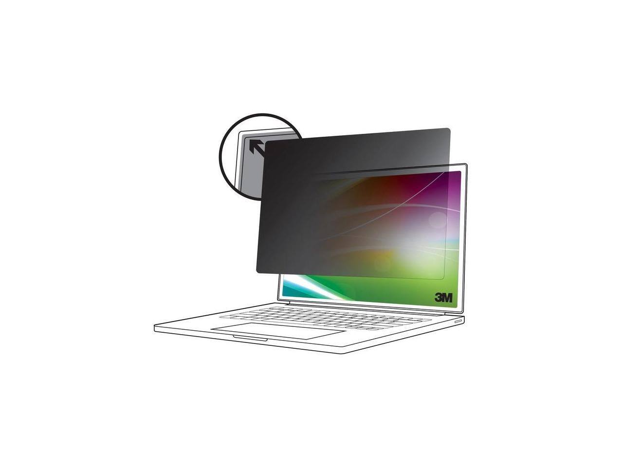 Alt View 7. 3M - 3M Bright Screen Privacy Filter for 14in Full Screen Laptop 16:10 BP140W1E - false.