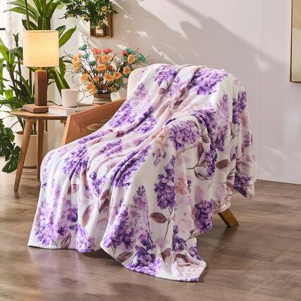 Front. Pacoar Cade - Construction Truck Blankets For And Cute Blanket Sofa Couch Bed Teens Birthday Choice. 【Material and Size】: High - Violet-50x60.