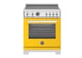 Bertazzoni - 30" Professional Series range - Electric self clean oven - 4 induction zones - Yellow
