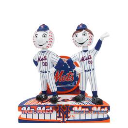 FOCO - Mr. & Mrs. Met 5" Mascot Elite Icon Bobblehead - Multicolor