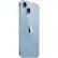 Angle. Apple - iPhone 14 128GB 6.1" 5G Fully Unlocked - Blue.