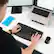 Alt View 4. JLab - Flow Bundle Multi-device Wireless Ergonomic Keyboard and Mouse Set - Black.