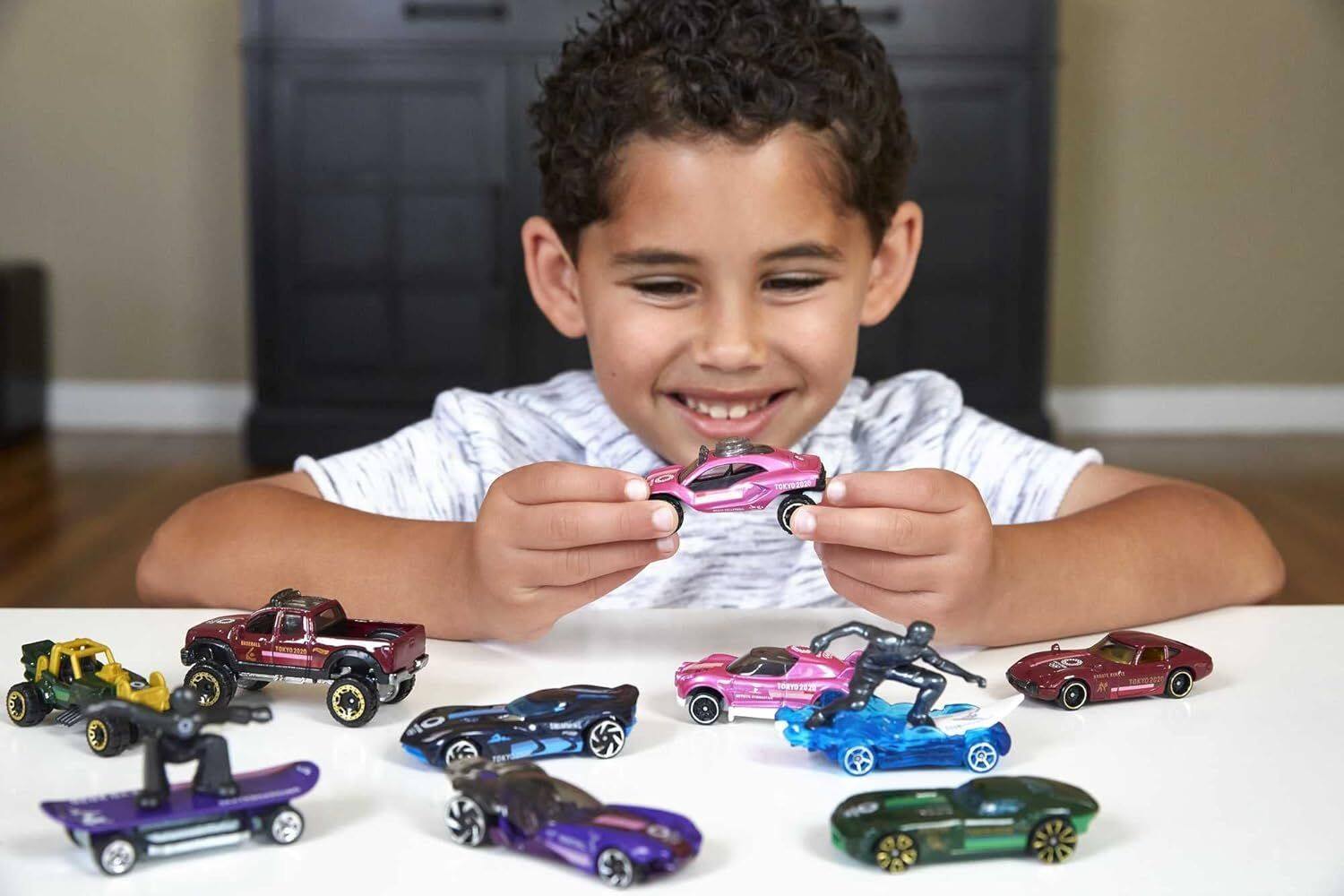 Hot Wheels Tokyo 2020 Olympics 10 Castings in 1 Pack Features 1:64 ...