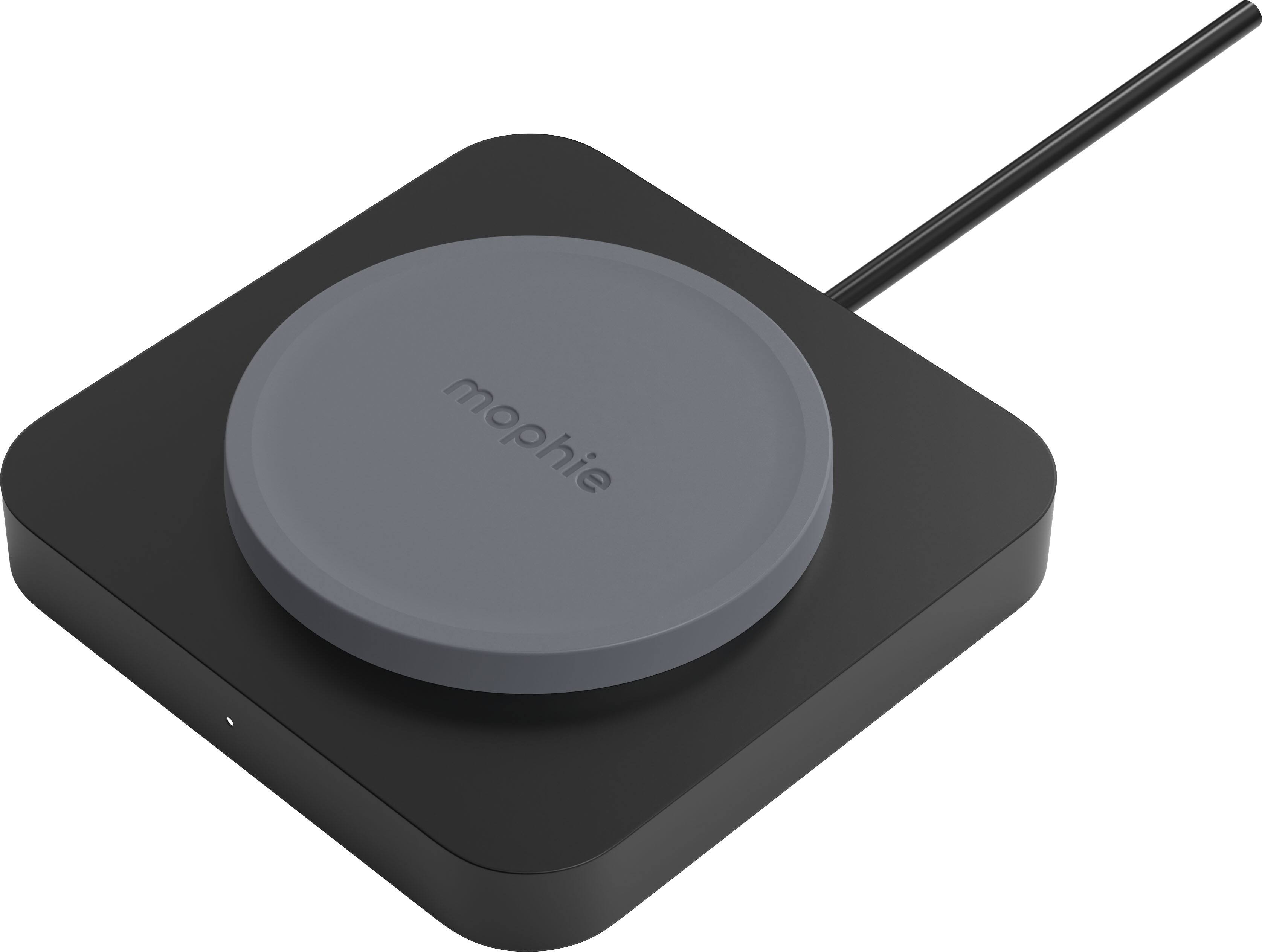 Alt View 3. mophie - Universal, 15W, Wireless Charging Rad for Qi-enabled devices - Black.