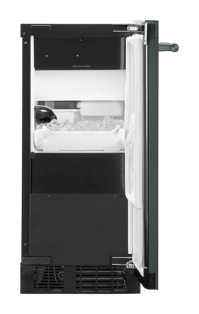 Alt View 4. KitchenAid - 15 inch 25-Lb. Ice Maker - Juniper.
