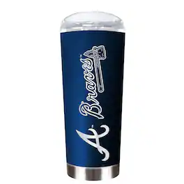 Great American Products - Atlanta Braves 18oz. Team Color Laser Logo Roadie - Multicolor