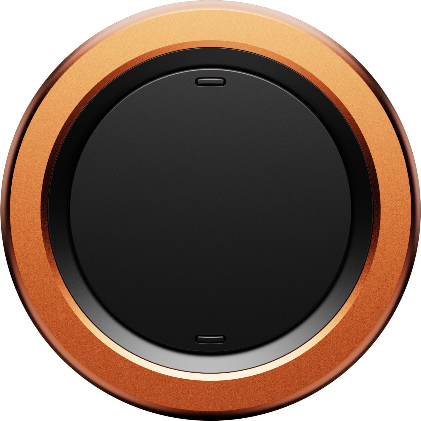 OhSnap - Snap Magnetic UltraThin Universal Phone Grip and Stand with MagSafe Charge- Thru for Apple iPhones/Universal - Hot Orange - Front_Zoom