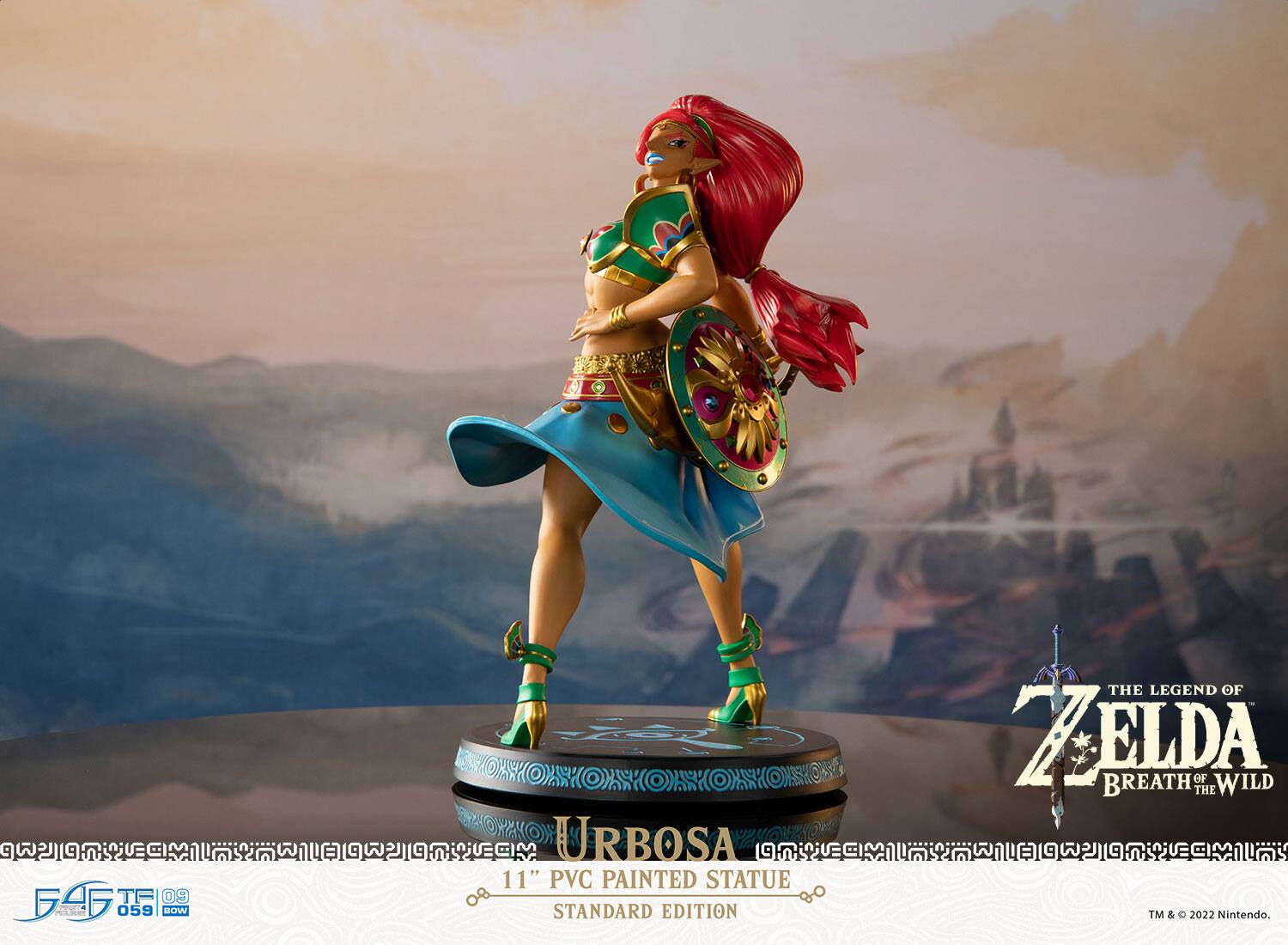 URBOSA 11" PVC PAINTED STATUE  
STANDARD EDITION  
THE LEGEND OF ZELDA: BREATH OF THE WILD  
TM & © 2022 Nintendo