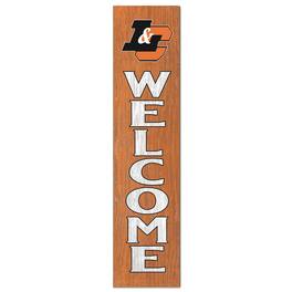 Jardine - Lewis & Clark College Pioneers 12" x 48" Welcome Outdoor Leaner - Orange