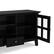 Alt View 2. Simpli Home - Acadian SOLID WOOD 60 inch TV Media Stand in Black For TVs up to 65 inches - Black.