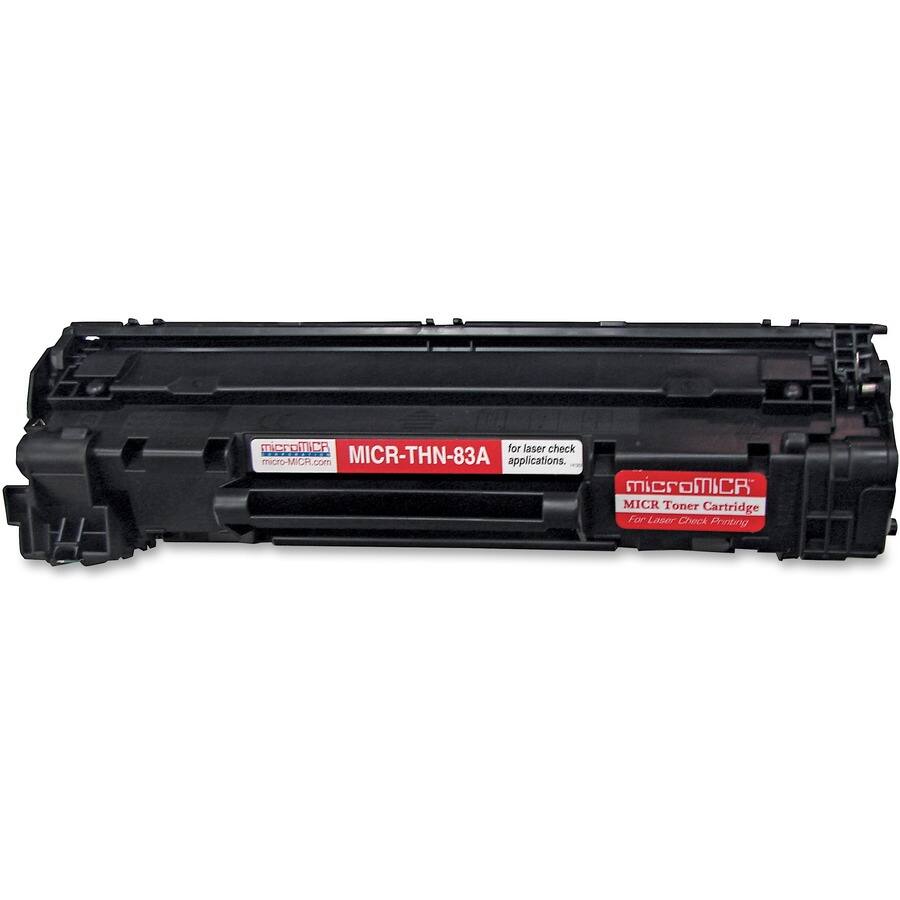 microMICA MICR Toner Cartridge For Laser Check Printing  
MICR-THN-83A  
microMICA.com  
For laser check applications.