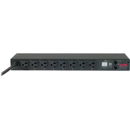 APC - NetShelter Metered Rack PDU, 1U, 20A, 120V, 8 NEMA 5-20 outlet - Metered - NEMA L5-20P - 8 x NEMA 5-20R - 100 V, 120 - Unknown