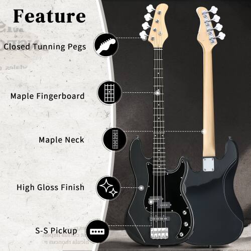 Feature in VIOLA

- Closed Tuning Pegs
- Maple Fingerboard
- Maple Neck
- High Gloss Finish
- S-S Pickup