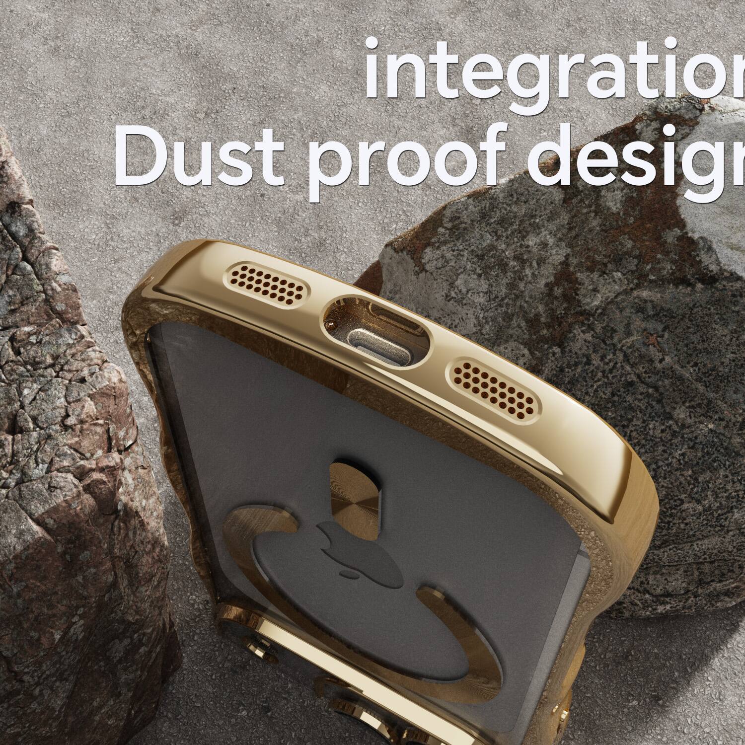 integration  
Dust proof design