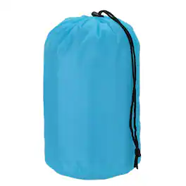 Unique Bargains - Stuff Sack, Nylon Waterproof Storage Sack, Portable Drawstring Dry Bag with Toggle, 9x16Inch, for Camping - Blue