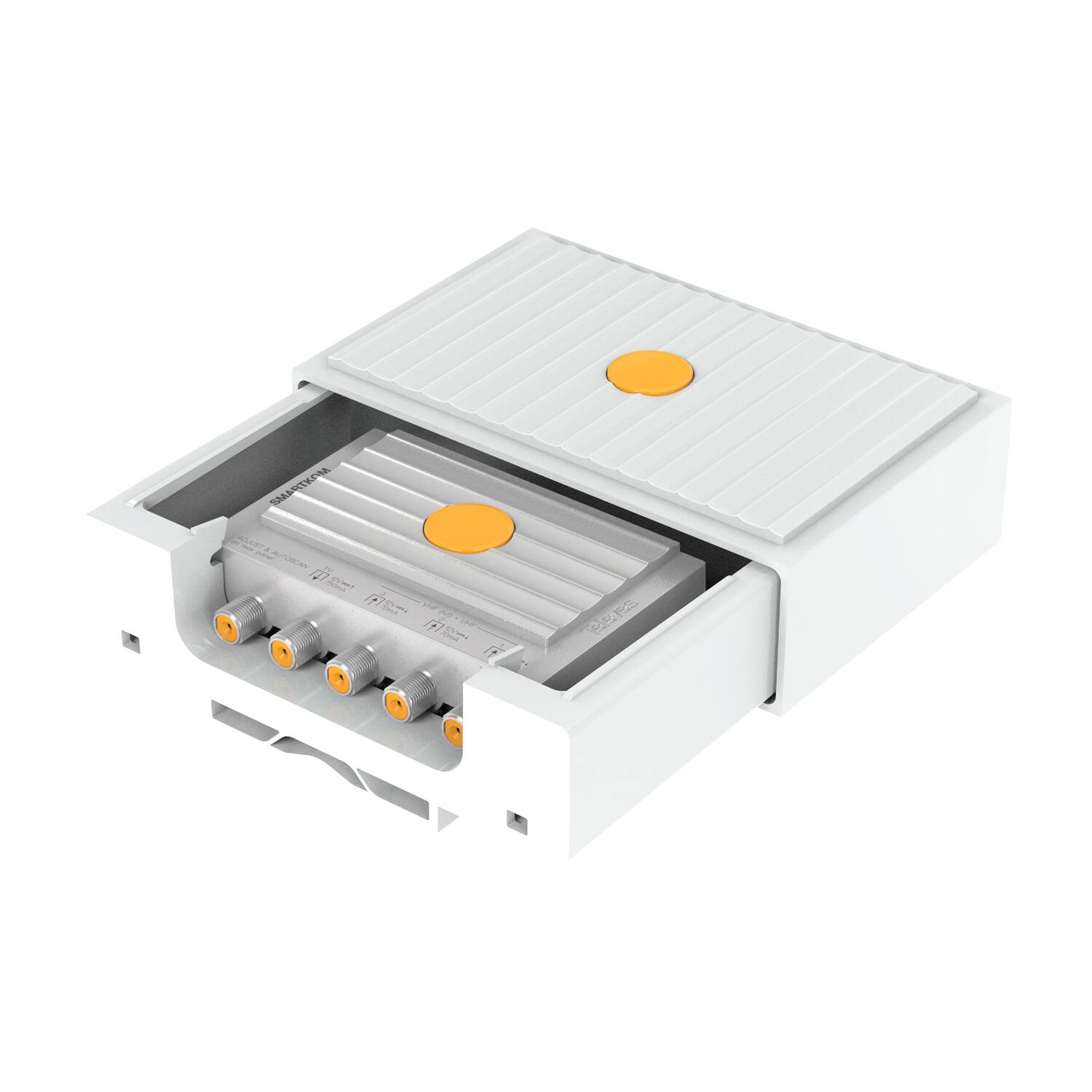 The text on the image reads:

"SMARTKON AUSHÄN AUSCHÄN"