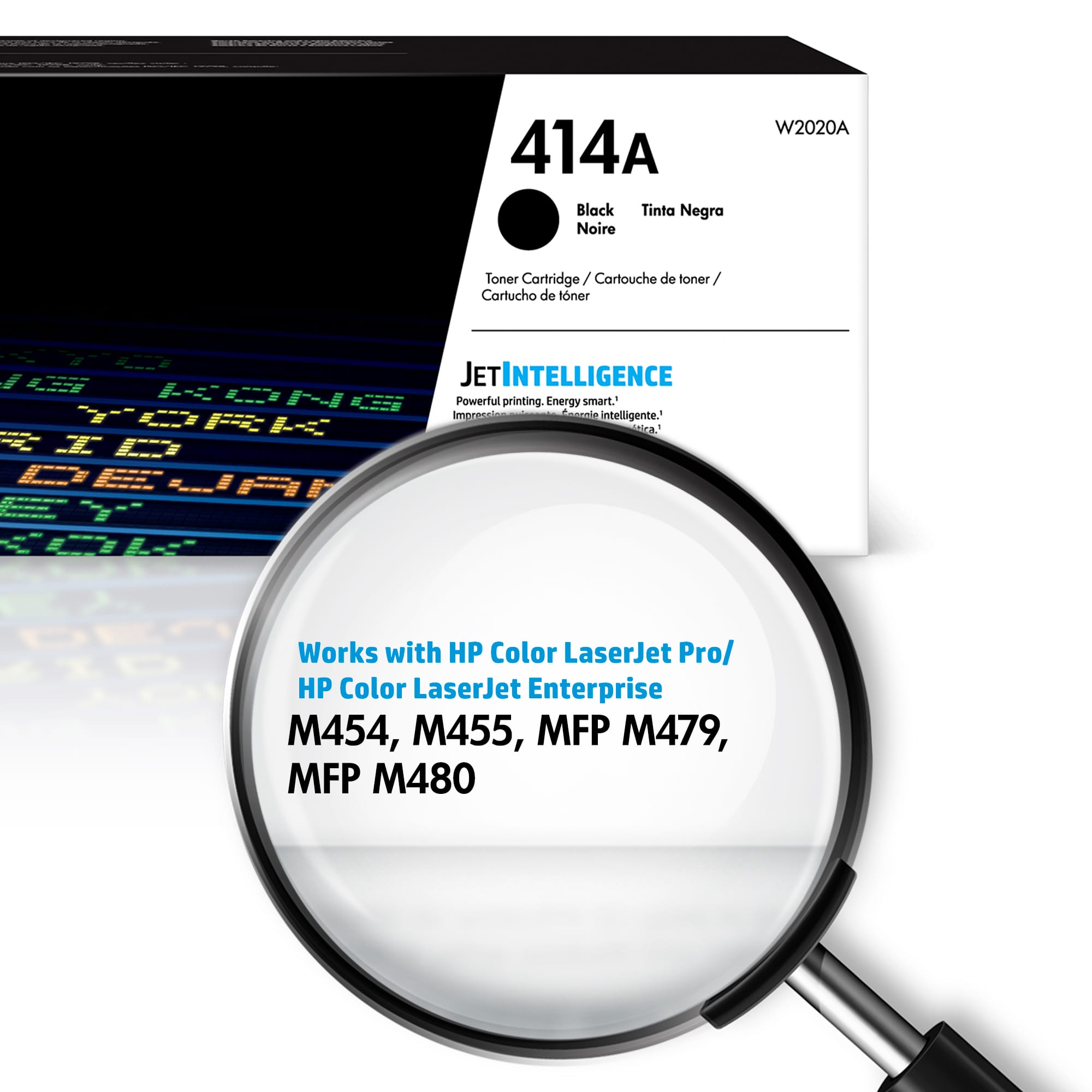 Alt View 1. HP - 414A Standard Capacity Toner Cartridge - Black.