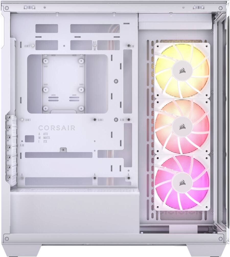 CORSAIR 3500X ARGB ATX Mid Tower PC Case White CC-9011279-WW CORSAIR 3500X ARGB ATX Mid Tower PC Case White CC-9011279-WW