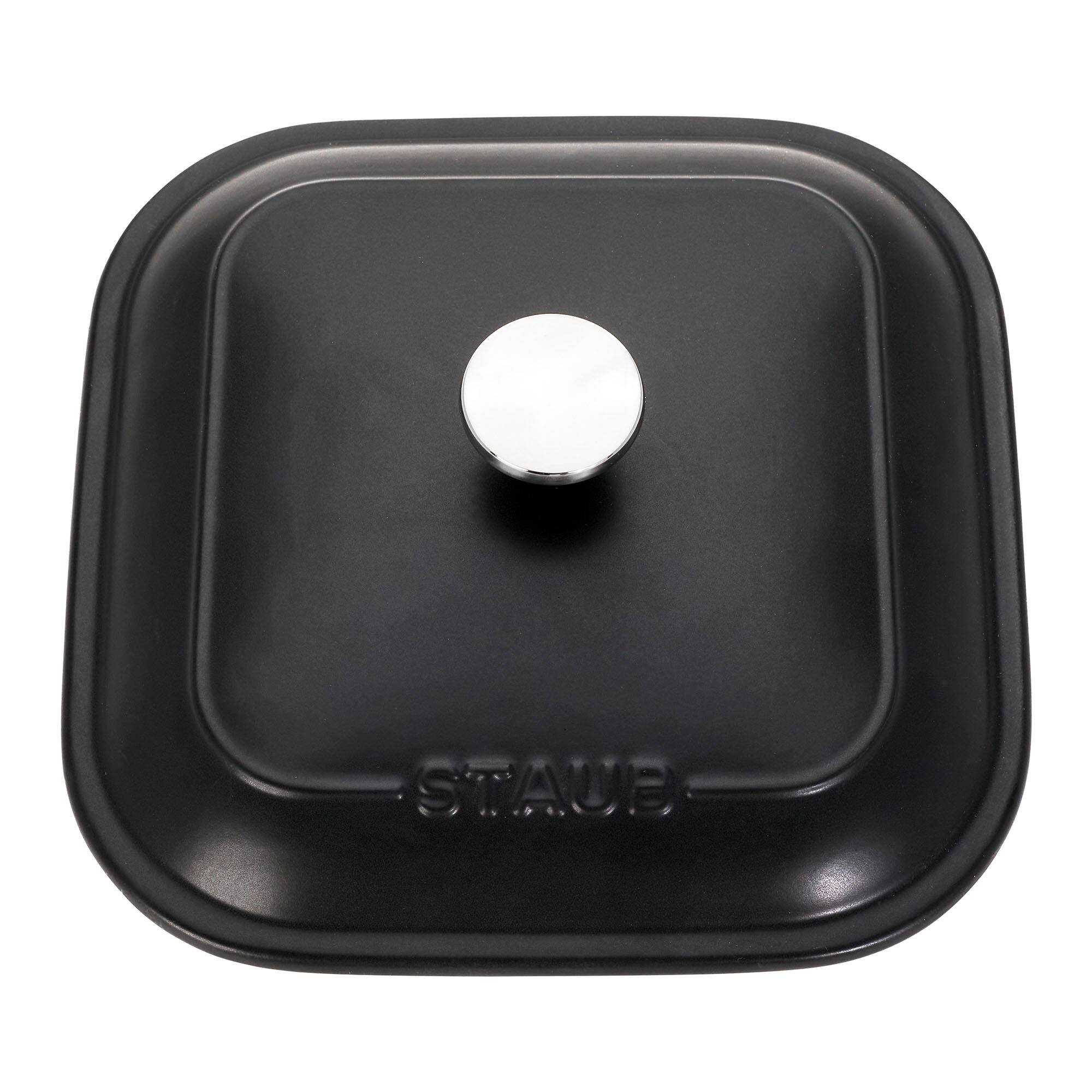 Alt View 7. Staub - Staub Ceramic Stoneware 5-Pc Mixed Baking Dish Set – Matte Black - Black.