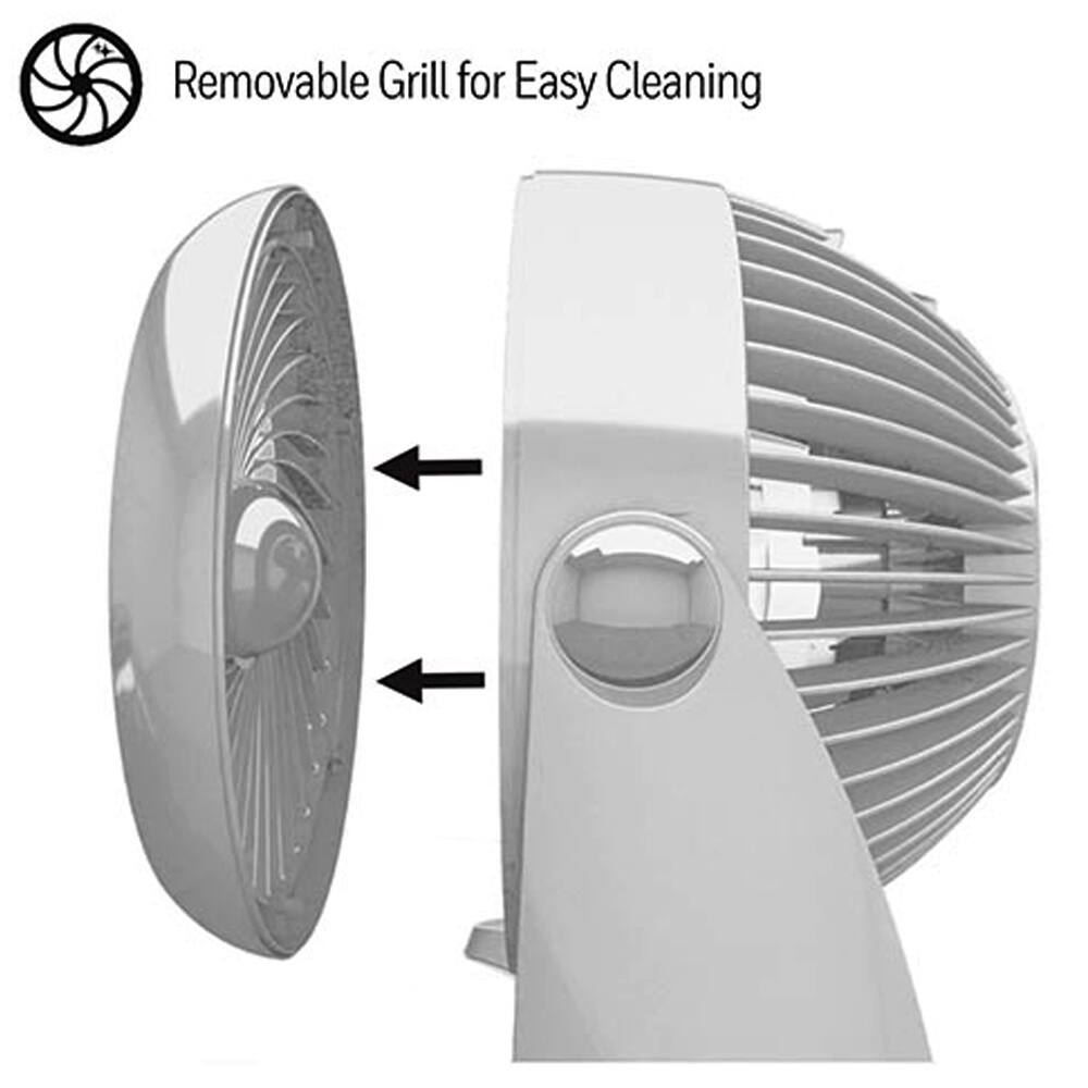 Removable Grill for Easy Cleaning